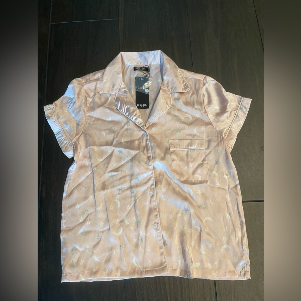 Nasty Gal pj top size (6) small